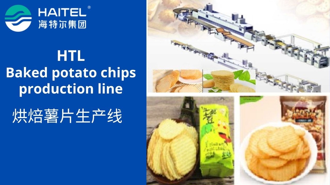 Stainless Steel Automatic Bakery Making Machine For Potato Chips  400 Kg/Hour