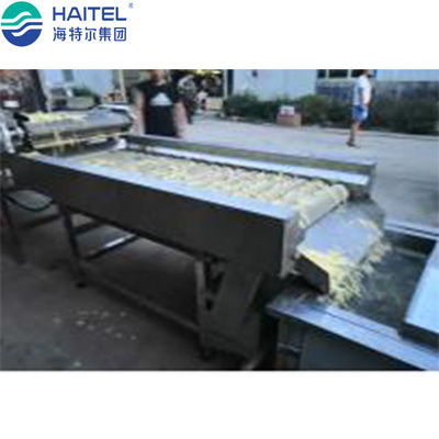 কারখানা 380v এর জন্য 500kg/H শিল্প হিমায়িত ফ্রেঞ্চ ফ্রাই তৈরির মেশিন