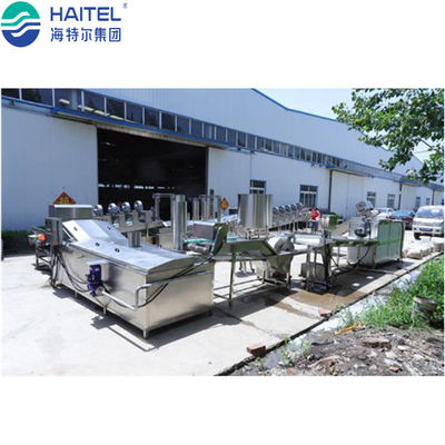 কারখানার জন্য 380v স্বয়ংক্রিয় হিমায়িত ফ্রেঞ্চ ফ্রাই তৈরির মেশিন উত্পাদন লাইন